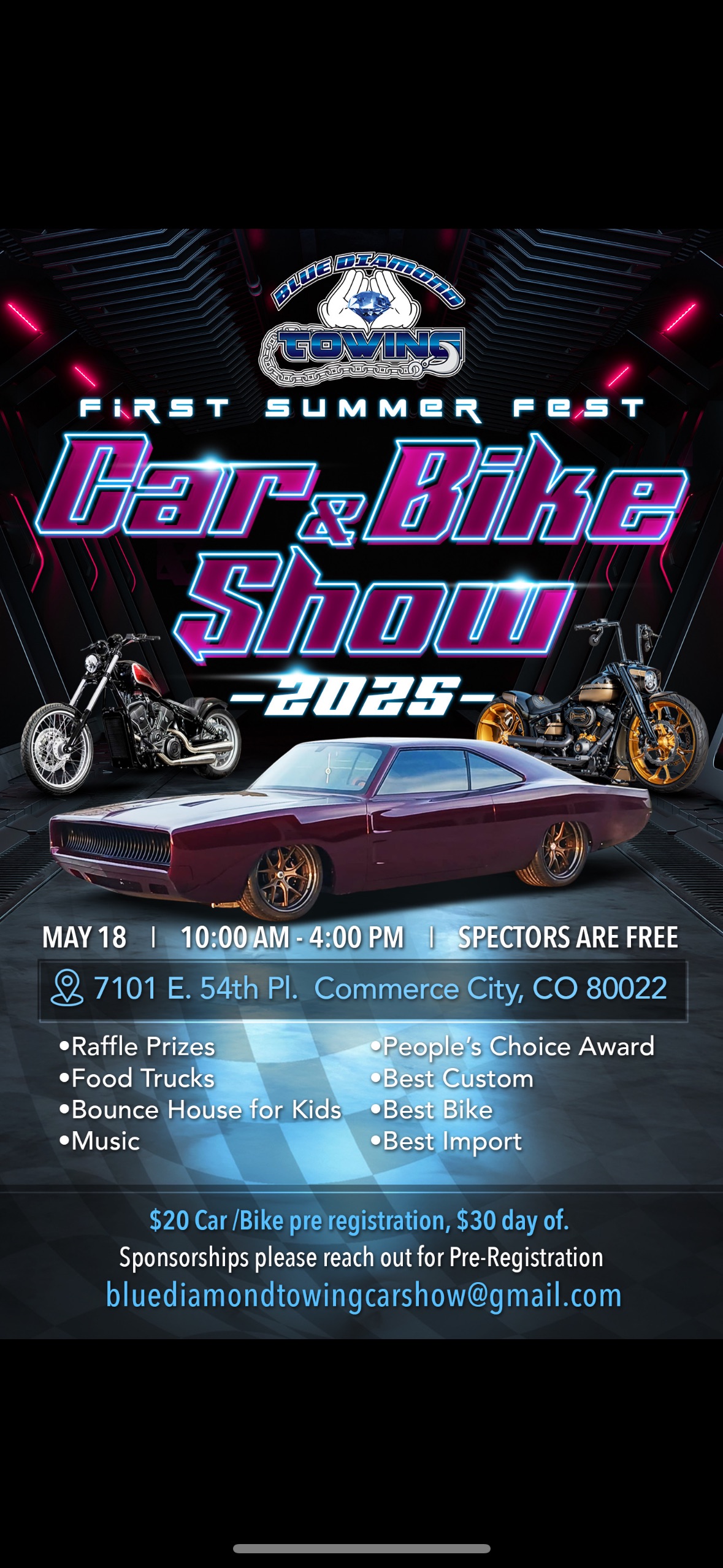 First Summerfest Car & Bike Show
